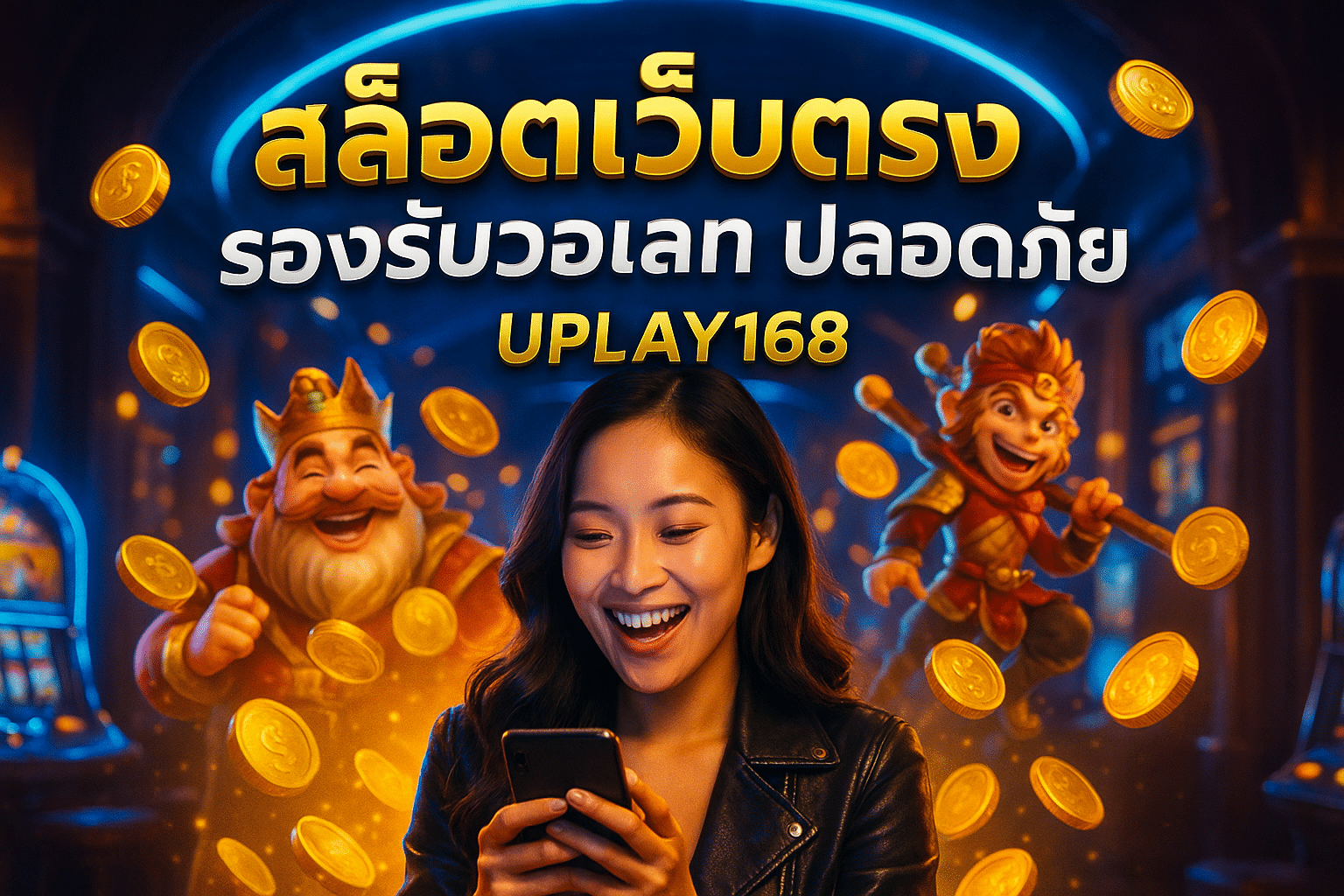 สล็อตเว็บตรง รองรับวอเลท ปลอดภัย – UPLAY168