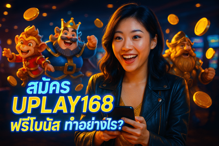 สมัคร UPLAY168 ฟรีโบนัส ทำอย่างไร?