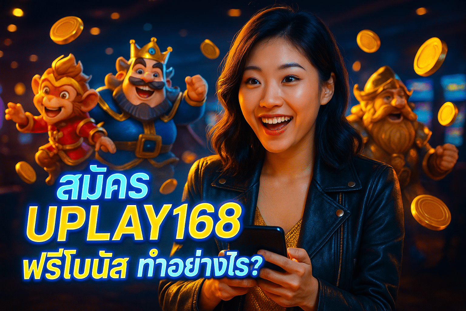 สมัคร UPLAY168 ฟรีโบนัส ทำอย่างไร?