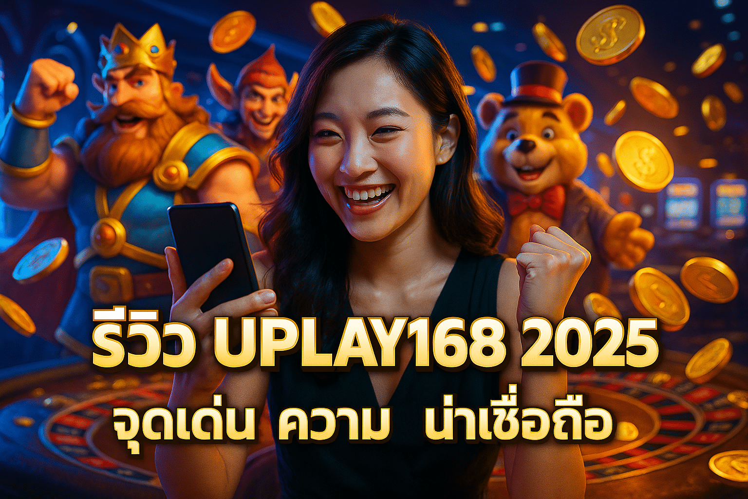 รีวิว UPLAY168 2025 จุดเด่น & ความน่าเชื่อถือ