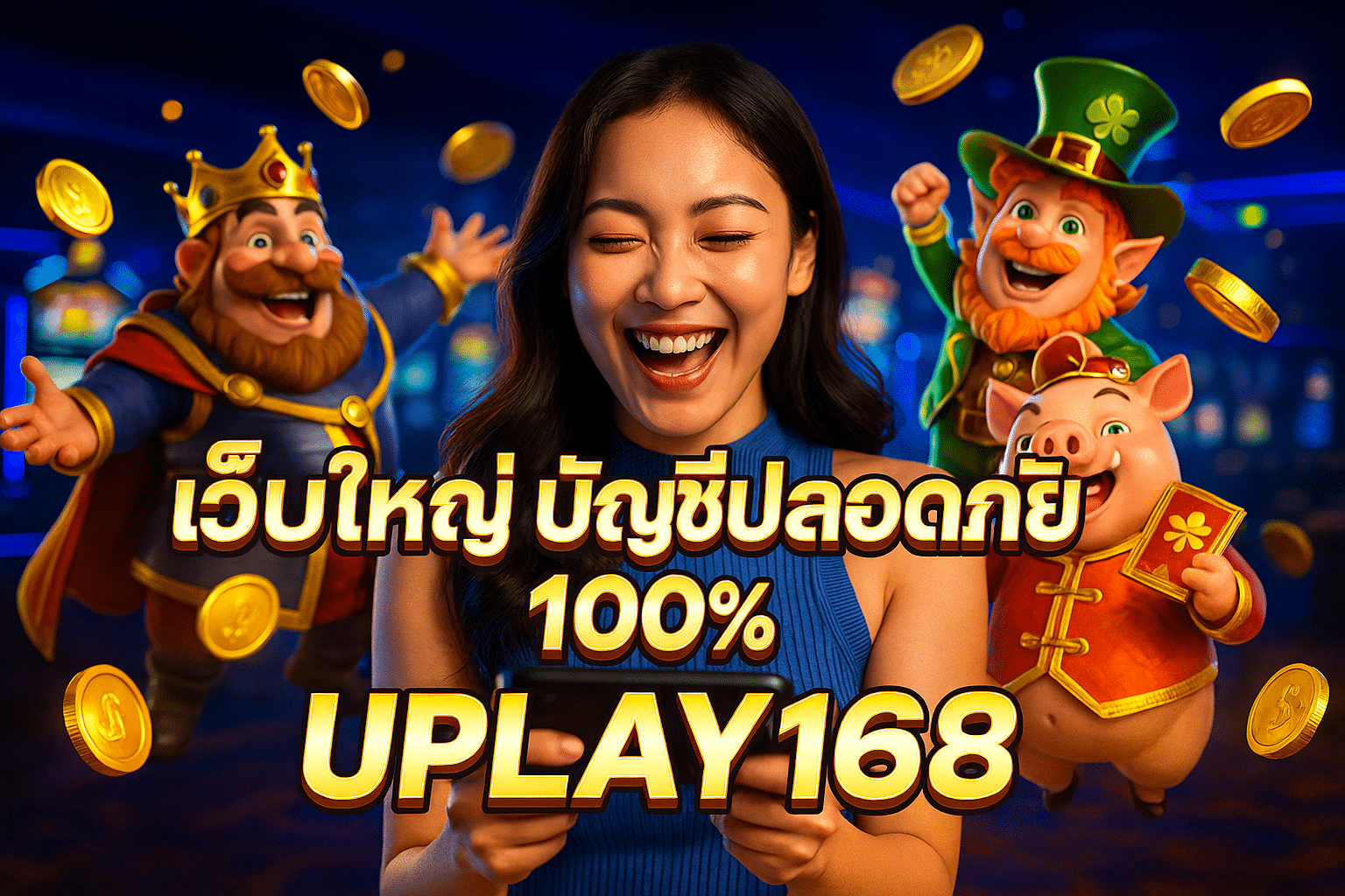 เว็บใหญ่ บัญชีปลอดภัย 100% – UPLAY168